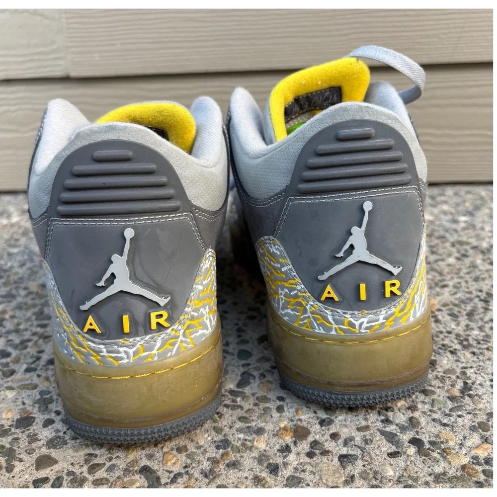 Nike Air Jordan Fusion 3 Air Force Flint Grey Size 10.5‎ Sneakers 323626-071